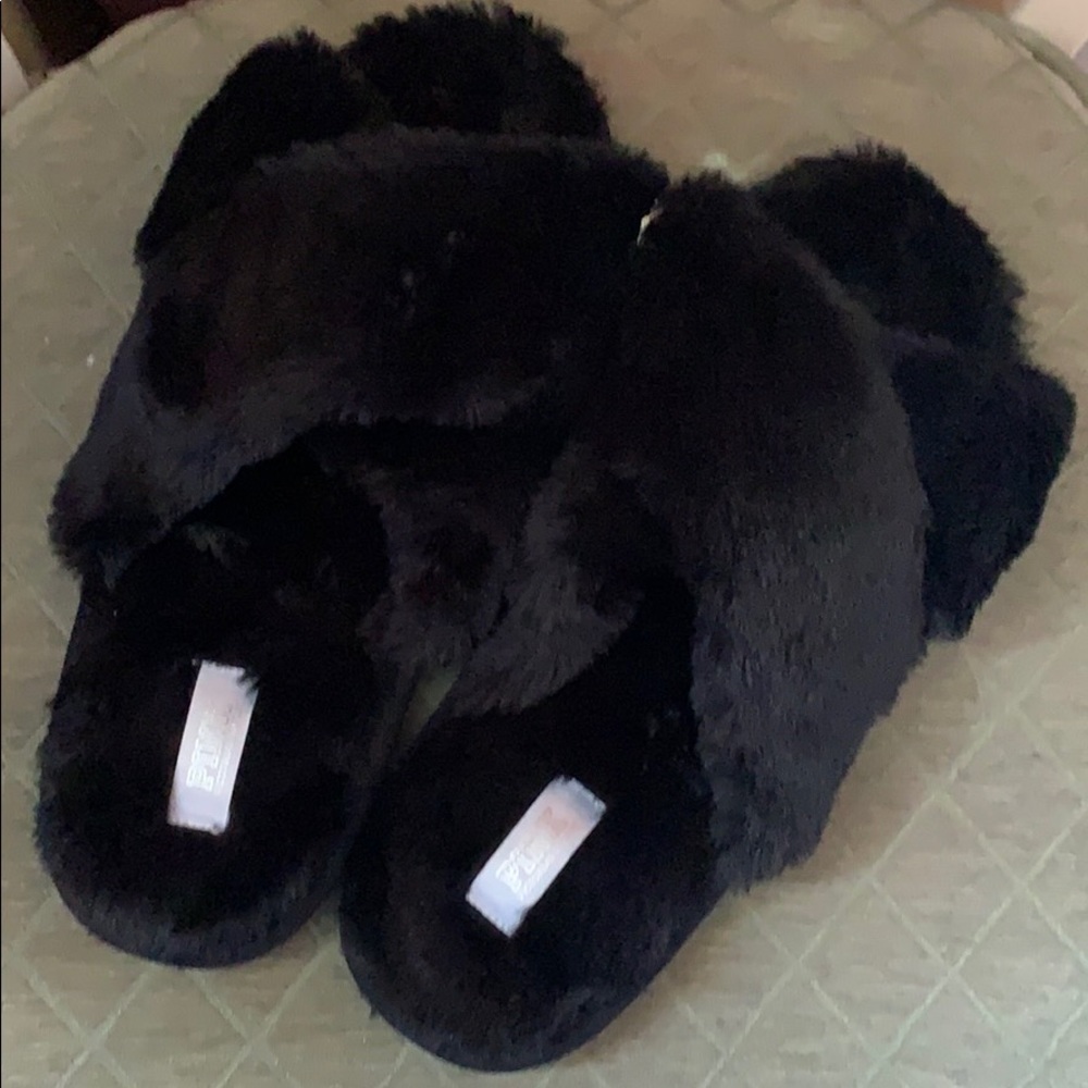 Pink slippers size L